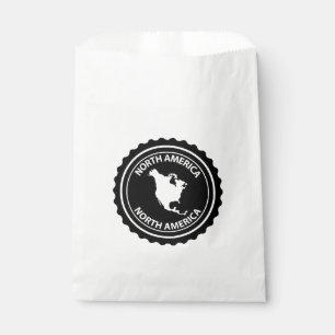 Nordamerika-Briefmarke Geschenktütchen