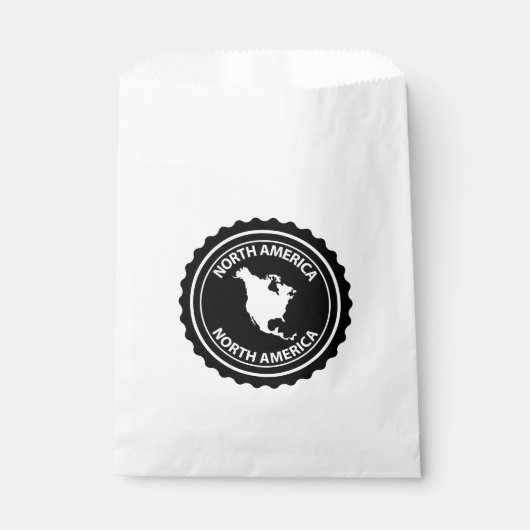 Nordamerika-Briefmarke Geschenktütchen (Vorderseite)