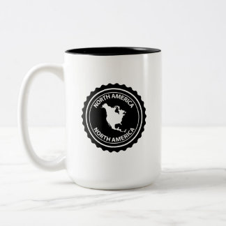 Nordamerika-Briefmarke Zweifarbige Tasse