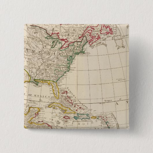 Nordamerika Button (Vorderseite)