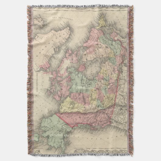 Nordamerika Decke (Vorderseite Vertikal)