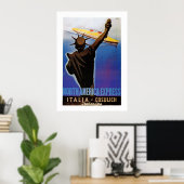 Nordamerika Express Poster (Heimbüro)