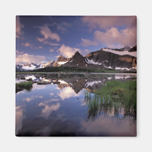 Nordamerika, Kanada, Alberta, Jasper 4 Magnet (Vorne)