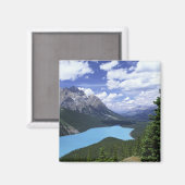 Nordamerika, Kanada, Alberta, Jasper 6 Magnet (Vorderseite/Rückseite)