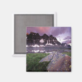 Nordamerika, Kanada, Alberta, Jasper Magnet (Vorderseite/Rückseite)