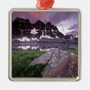 Nordamerika, Kanada, Alberta, Jasper Silbernes Ornament