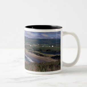 Nordamerika, Kanada, Nova Scotia, Kap Breton, Zweifarbige Tasse