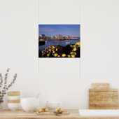 Nordamerika, Kanada, Nova Scotia, Peggy's Poster (Küche)