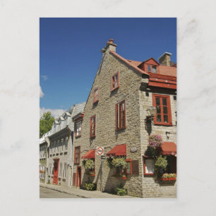 Nordamerika, Kanada, Québec, Altstadt von Québec. Postkarte