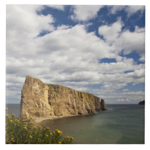 Nordamerika, Kanada, Quebec, Gaspe Bay, Perce Fliese