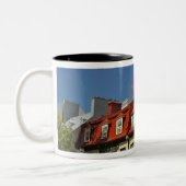 Nordamerika, Kanada, Quebec, Old Quebec City.3 Zweifarbige Tasse (Links)