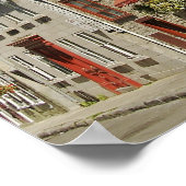 Nordamerika, Kanada, Quebec, Old Quebec City. Poster (Ecke)