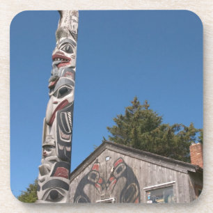Nordamerika, Kanada, Queen Charlotte Islands, 3 Getränkeuntersetzer