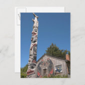 Nordamerika, Kanada, Queen Charlotte Islands, 3 Postkarte (Vorne/Hinten)