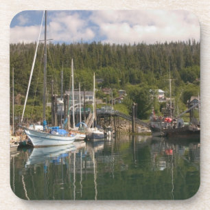 Nordamerika, Kanada, Queen Charlotte Islands, 4 Untersetzer