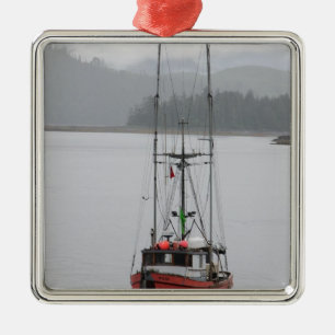 Nordamerika, Kanada, Queen Charlotte Islands, Ornament Aus Metall