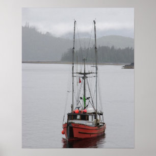 Nordamerika, Kanada, Queen Charlotte Islands, Poster
