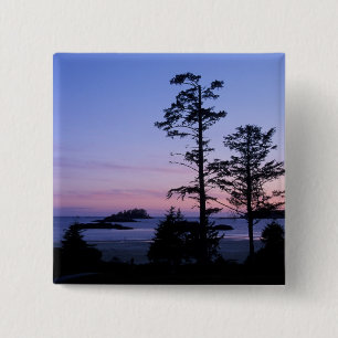 Nordamerika, Kanada, Vancouver Island, Bäume Button