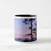 Nordamerika, Kanada, Vancouver Island, Bäume Zweifarbige Tasse (Mittel)