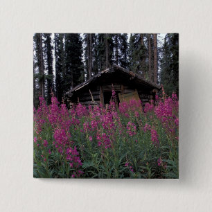 Nordamerika, Kanada, Yukon. Ausgesetzte Anhänger Button