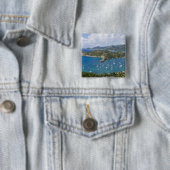 Nordamerika, Karibik, Antigua. Englisch Button (Beispiel)