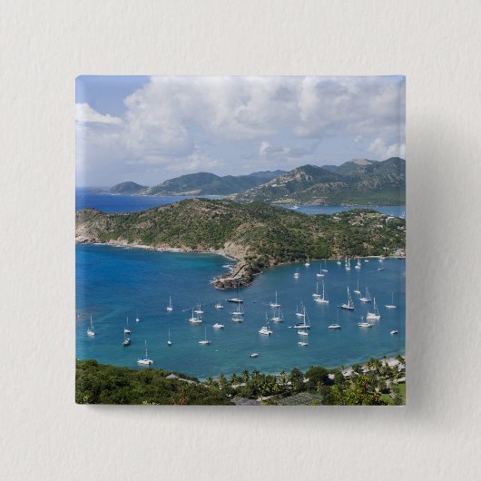 Nordamerika, Karibik, Antigua. Englisch Button (Vorderseite)
