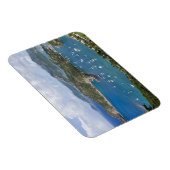 Nordamerika, Karibik, Antigua. Englisch Magnet (Rechte Seite)