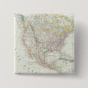 Nordamerika-Karte Button