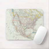Nordamerika-Karte Mousepad (Mit Mouse)