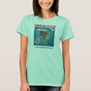 Nordamerika-Karte T-Shirt