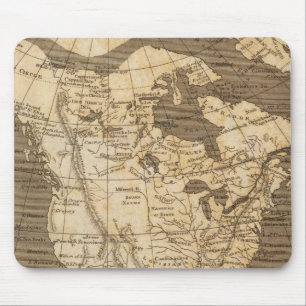 Nordamerika-Karte von Arrowsmith Mousepad