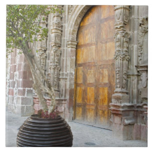 Nordamerika, Mexiko, Bundesstaat Guanajuato, San 3 Fliese