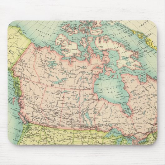 Nordamerika Mousepad (Vorne)
