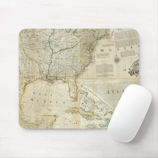 Nordamerika Mousepad (Mit Mouse)