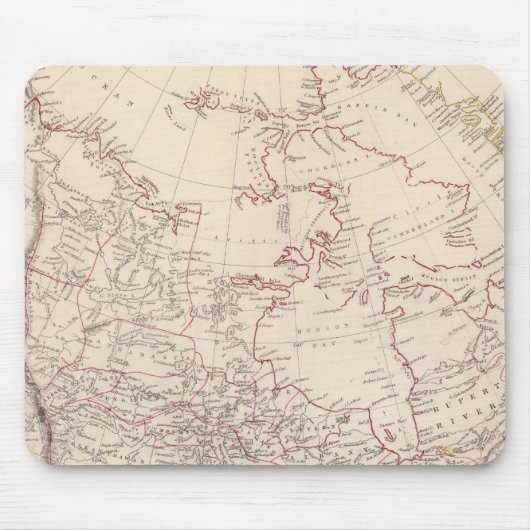 Nordamerika Mousepad (Vorne)