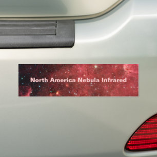 Nordamerika-Nebel Infrarot Autoaufkleber