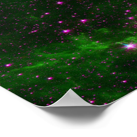 Nordamerika Nebula Infrarot-Poster Poster (Ecke)