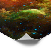 Nordamerika Nebula Space NASA Poster (Ecke)