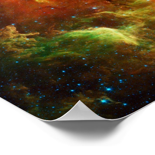 Nordamerika Nebula Space NASA Poster (Ecke)
