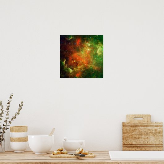 Nordamerika Nebula Space NASA Poster (Küche)