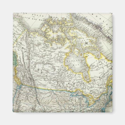 Nordamerika - Nordamerika Magnet (Vorne)