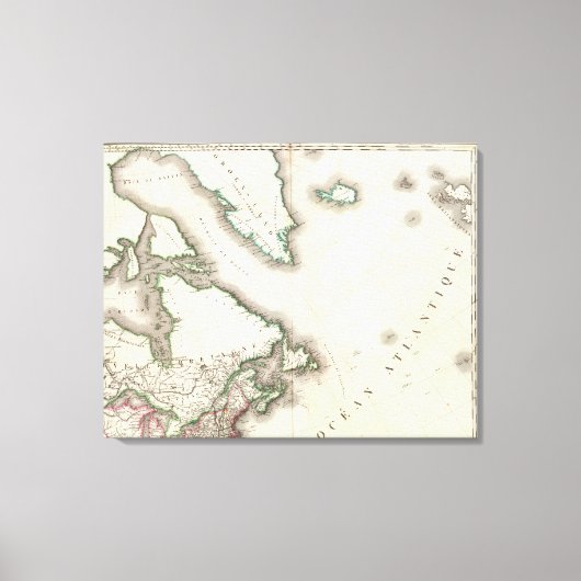 Nordamerika Nordosten Leinwanddruck (Vorderseite)