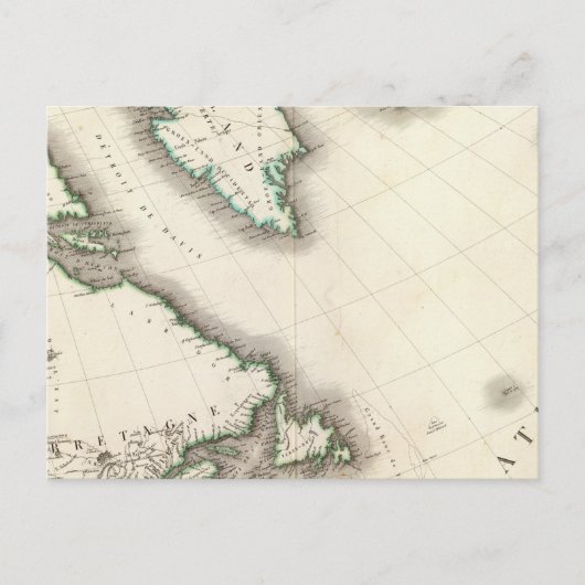 Nordamerika Nordosten Postkarte (Vorderseite)