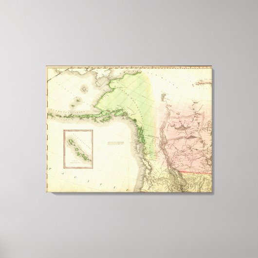 Nordamerika Nordwesten Leinwanddruck (Vorderseite)