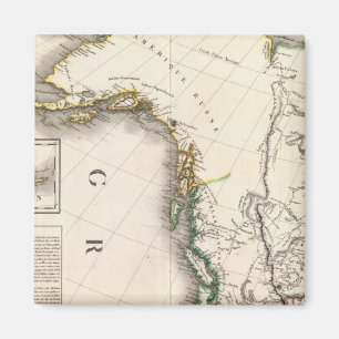 Nordamerika Nordwesten Magnet