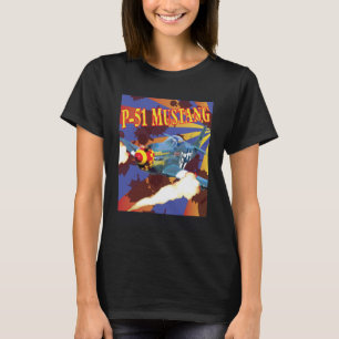 Nordamerika P 51 Mustang T-Shirt