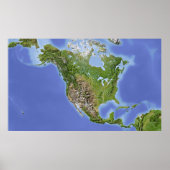 Nordamerika Poster (Vorne)