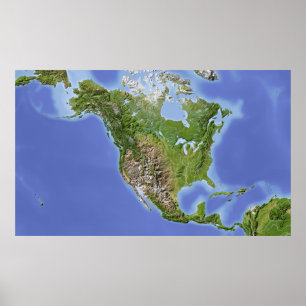 Nordamerika Poster