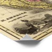 Nordamerika Poster (Ecke)