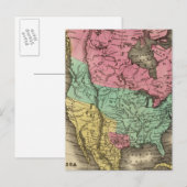 Nordamerika Postkarte (Vorne/Hinten)